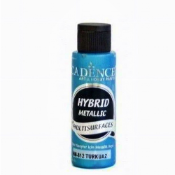 Υβριδικό Μεταλλικό Χρώμα Turquoise 70 Ml